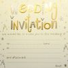 Jean Barrington Wedding Invitations - Gold & Silver