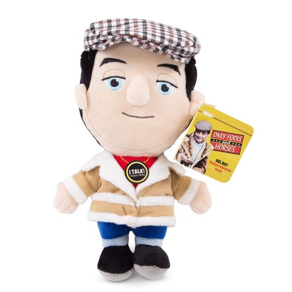 ONLY FOOLS AND HORSES 9078 TALKING PLUSH TOY WITH LEGS FROM THE HIT TV SERIES DEL BOY, MULTI, AGE 3+