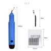 DFsucces Deburring Bar, Deburring Rotating Reamer, Aluminum/Iron/Plastic Deburring Chamfer Cutter with 10 Rotatable Blades