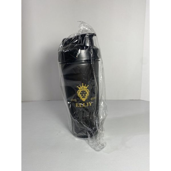 Elliy 28oz Shaker Bottle, Workout, Water Bottle, Fitness, Protein Shaker. Lion