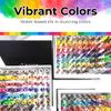 KARIN Brushmarker PRO 12"Flowers Colours" Set,Assorted,Brushmarker PRO 12 Flower Colours Set