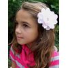 Rose Flower Hair Clip (Red)