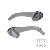 RainMan S Front Driver & Passenger Interior Door Pull Handle Replacement for 2003-2007 Mercedes W203 C-Class Gray