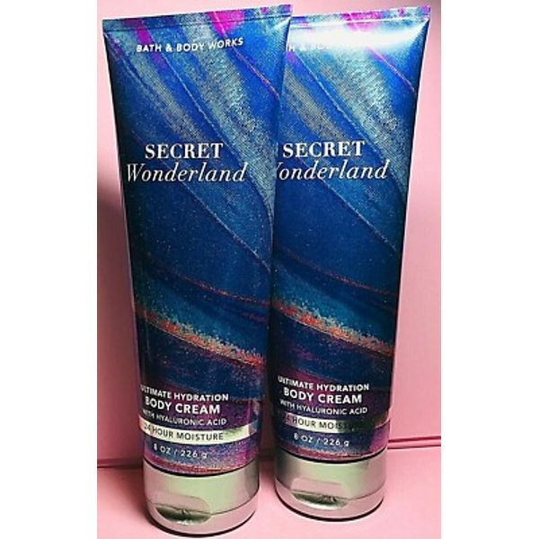 $$$AVE ~ SECRET WONDERLAND ~ BODY CREAM ~ 2PK ~ Bath & Body Works ~ SHIPS FREE!