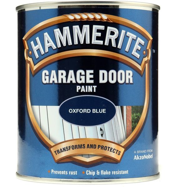 Hammerite Garage Door Paint Oxford Blue 750ML