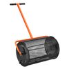 Compost Spreader Peat Moss Spreader 24" Wide 24.4-26.4" Height Adjustable