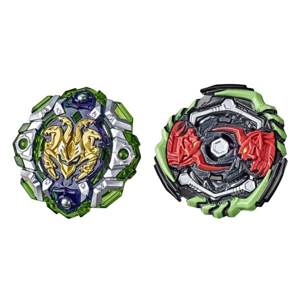 Beyblade Burst Rise Hypersphere Dual Pack Monster Ogre O5 and Engaard E5-2 Right-Spin Battling Top Toys, Ages 8 and Up