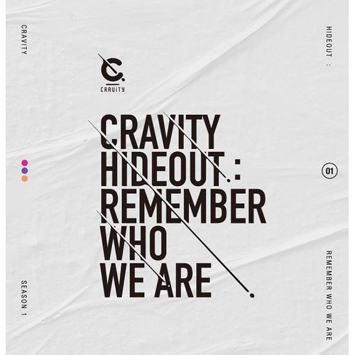 Starship Entertainment CRAVITY - CRAVITY SEASON1.[Hideout: Remember WHO WE are] Album+Pre-Order Benefit+Folded Poster (3 ver.)