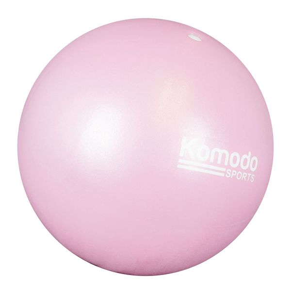 TekBox Komodo Pilates EXERCISE BALL Yoga Class Soft Franklin Training Aid (Pink, 23cm)