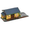 Model Power Farmingdale Freight Station Lighted With Two Figures (Built-Up)