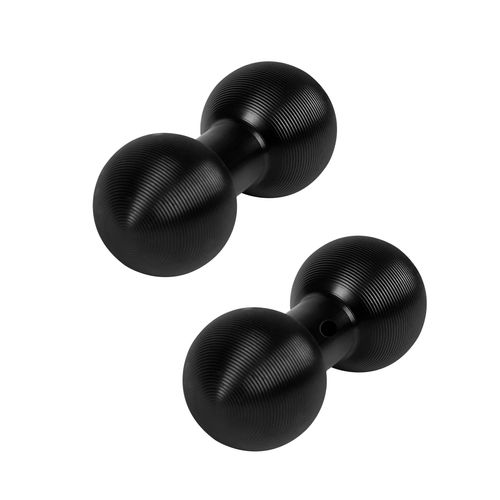 NILKATSS 2PCS Aluminum Double Ball Head Mount, 20mm to 20mm Extension Double Ball Connects, Compatible with Multiple 20mm Double Ball Mounting Arms Kit