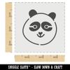 Happy Panda Face Wall Cookie DIY Craft Reusable Stencil - 3.5 Inch