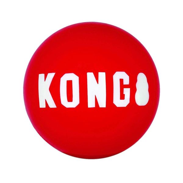 KONG Signature Balls 2-pk Sm, S, Red