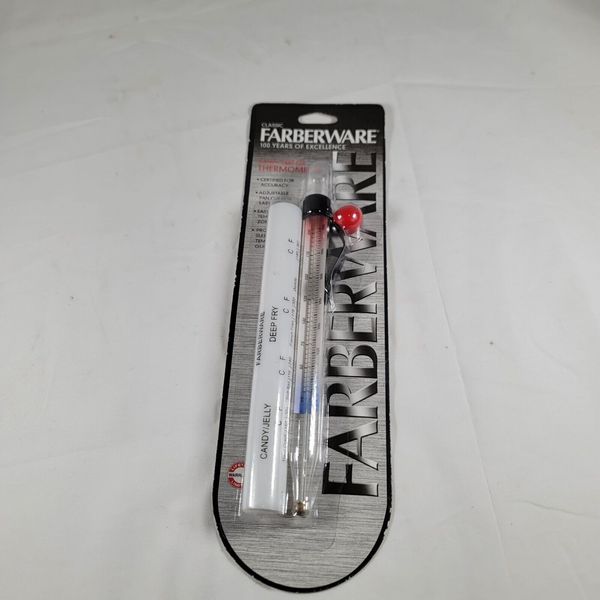 Farberware Protek Candy / Deep Fryer Thermometer New, sealed!