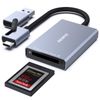 BENFEI CFexpress Type B Card Reader with USB 3.2 (Gen 2) 10Gbps, USB-C&USB-A 2-in-1 Type B CFexpress Adapter, Compatible with Windows/Mac/Linux/Android