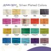 Artistic Wire 32-Gauge Silver Plated Gold Wire, 1/4-Pound