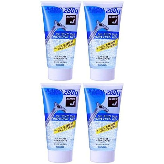 Shave J shaving gel 280g x 4 pieces