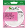 Garnier SkinActive Micellar Cleansing Eco Pads, Reusable, 3CT