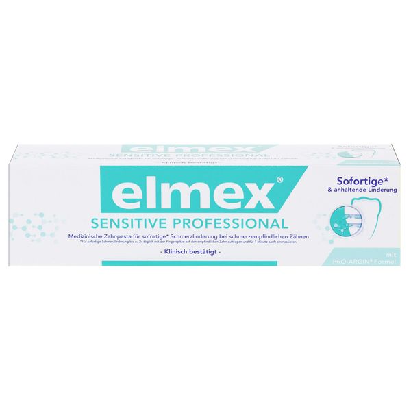 Elmex Sensitive Professional Toothpaste with Pro-Argin, 75 ml, 75 ml (Pack of 1)