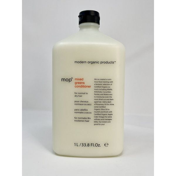 MOP Mixed Greens Moisture Conditioner for Normal to Dry Hair  33.8 OZ NEW