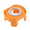 uxcell 30mm Push Switch Button Protective Cover With Emergency Stop Warning Circle Orange 2pcs