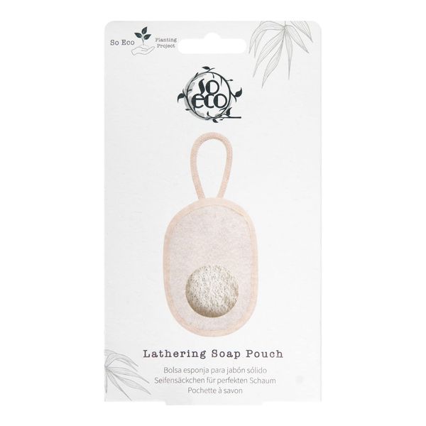 So Eco Lathering Soap Pouch, 80 40 035, White