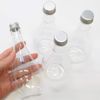 MYmama Plastic Drop Shaped Clear Bottles 180ml 4pcs Mini Herbarium Mini Bottle Containers