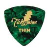 Takamine P1G Thin Celluloid Triangle Picks x 10 Pieces