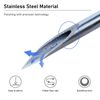 100Pack 22 Gauge 1 Inch Lab Needles, Disposable Luer Lock supplies