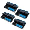 Innfeeltech 4pcs DC 12V Relay Module 4 Channel Relay with Optocoupler High or Low Level Trigger Expansion Board