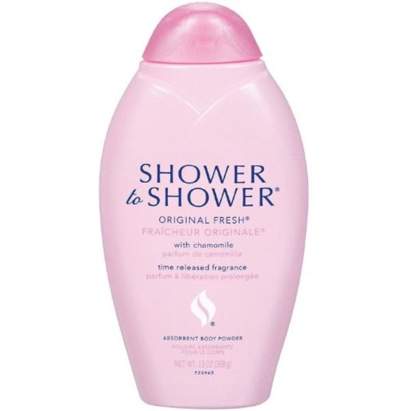 SHOWER TO SHOWER Body Powder Original Fresh 13 oz (Pack of 3)