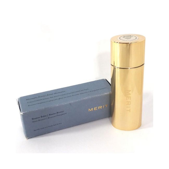 MERIT Sculpting Bronzer LEO Bronze Balm Sheer 12.5g Stick Makeup Cosmetic X322A