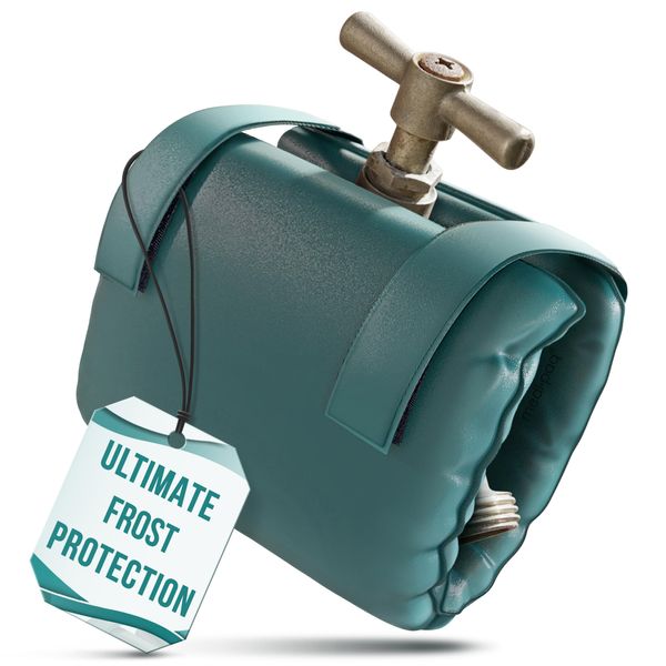 Medipaq Thermal Tap Jacket - 1x Outside Tap Covers for The Winter - Tap Covers for Outdoor Taps - Outside Tap Cover Frost Protector - Garden Tap Cover