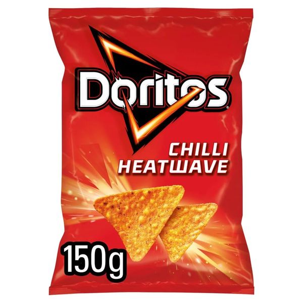 Doritos Chilli Heatwave Sharing Tortilla Chips 150g-Food