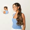 Stranded Hair Group Body Wave Wrap Around Ponytail (27 Honeysuckle)