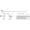 MX 5017706598040 1.5 m Shower Hose, Silver