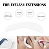 Libeauty 3 Pairs Reusable Eyelash Extension Eye Pads Eyelash Lift/Tint Under Eye Gel Pads Patch Kit Soft and Skin-friendly