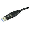 CNCTWO USB Adapter USB(A) 3.0 Extension Connection (USB(A)(Male/Male)-Connect-2 Pieces