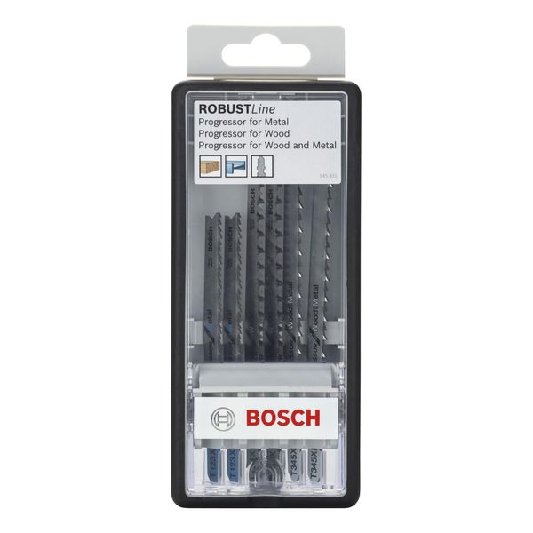 Bosch 2607010531 T-Shank Progressor Set (6-Piece)