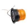 k-cocochi 12/24V Dual Use Flash Strobe LED Warning Light Rotating Light (Orange)