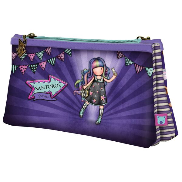 Santoro Gorjuss - Double Pencil Case - Up and Away