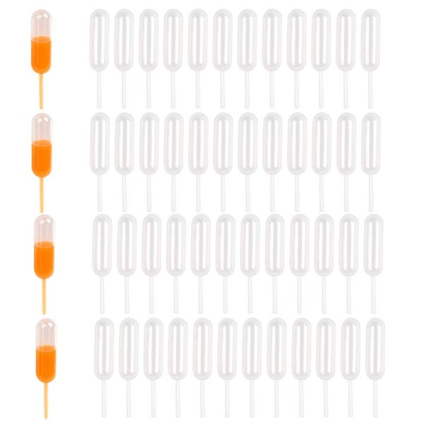 4ml Cupcake Pipettes, 100Pcs Small Pipettes Cupcake Infuser Tubes Infusers for Strawberries Shot Tubes for Liquor Cupcake Injector Tube Shots for Alcohol Infused Strawberries Tubes Mini Pipettes