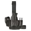SAFARILAND 6004-10 Single Strap Leg Shroud Small Tactical Plate with Harness,Black Stx Tactical Finish