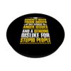 Construction Cement Anger Issues Concrete Mixer Truck Driver PopSockets Standard PopGrip