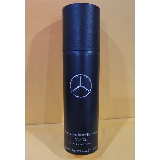 Mercedes Benz INTENSE for Men 6.7 oz 200 ml ALL OVER BODY SPRAY NEW IN CAN