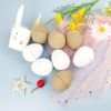 JIHUOO Pack of 10 Large Empty Easter Eggs, Fillable, Paper Mache, Easter Eggs, Paintable, Crafts, Easter Eggs, Easter Eggs, Easter Theme, Party Favors