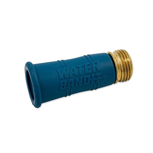 Camco Water Bandit | Features a Highly Flexible Silicone-Polymer Sleeve & ABS Male Water Hose Connection | Works with Damaged or Stripped Faucet Threads or Faucets without Threads (22484)