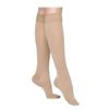Actilymph Class 1 Petite Below Knee Closed Toe Compression Stockings, Medium, Sand