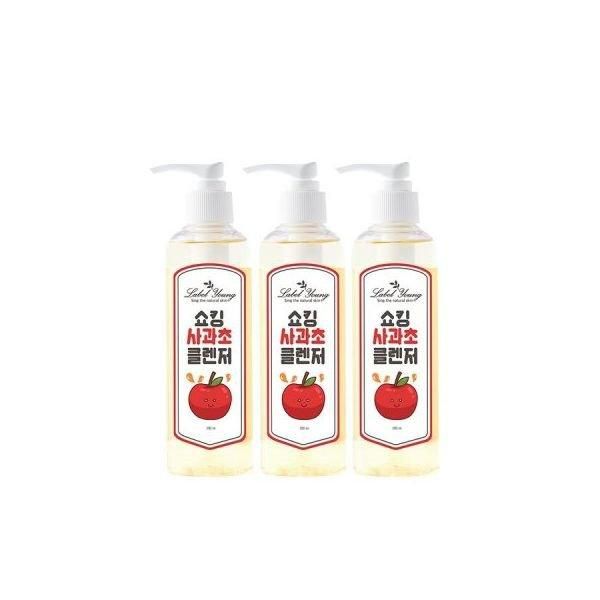 Shocking Apple Cider Cleanser 200ml 3pcs Mildly acidic cleansing