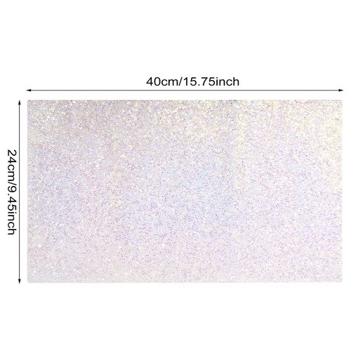 Honbay 1PCS Glitter Nail Art Table Mat Nail Art Hand Arm Rest Pad Shiny Manicure Nail Desk Pad for Nail Art Cushion Pillow